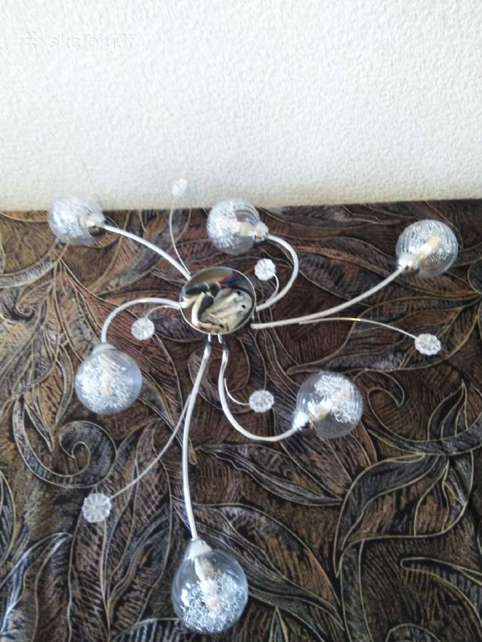 Lubinis šviestuvas 6- LED lempučių. - nuotraukos Nr. 4