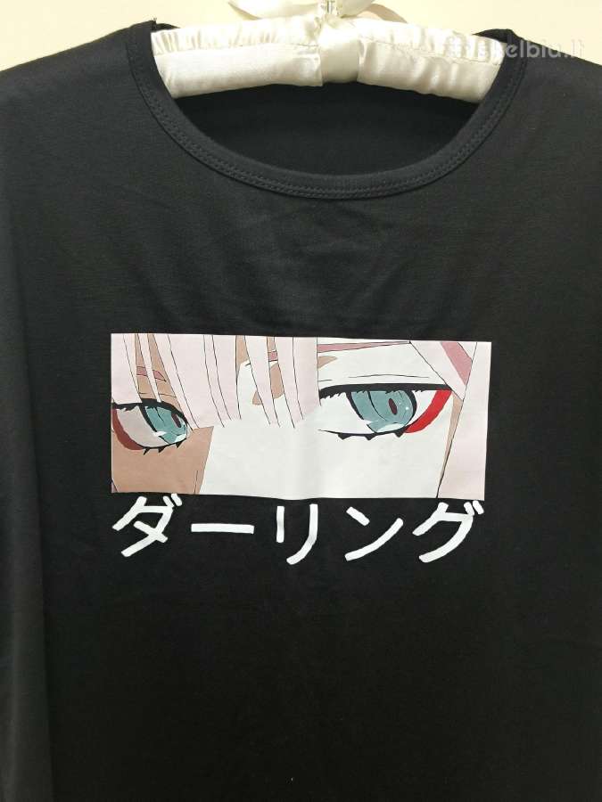 Zero Two marškinėliai, Darling in the Franxx anime - nuotraukos Nr. 2