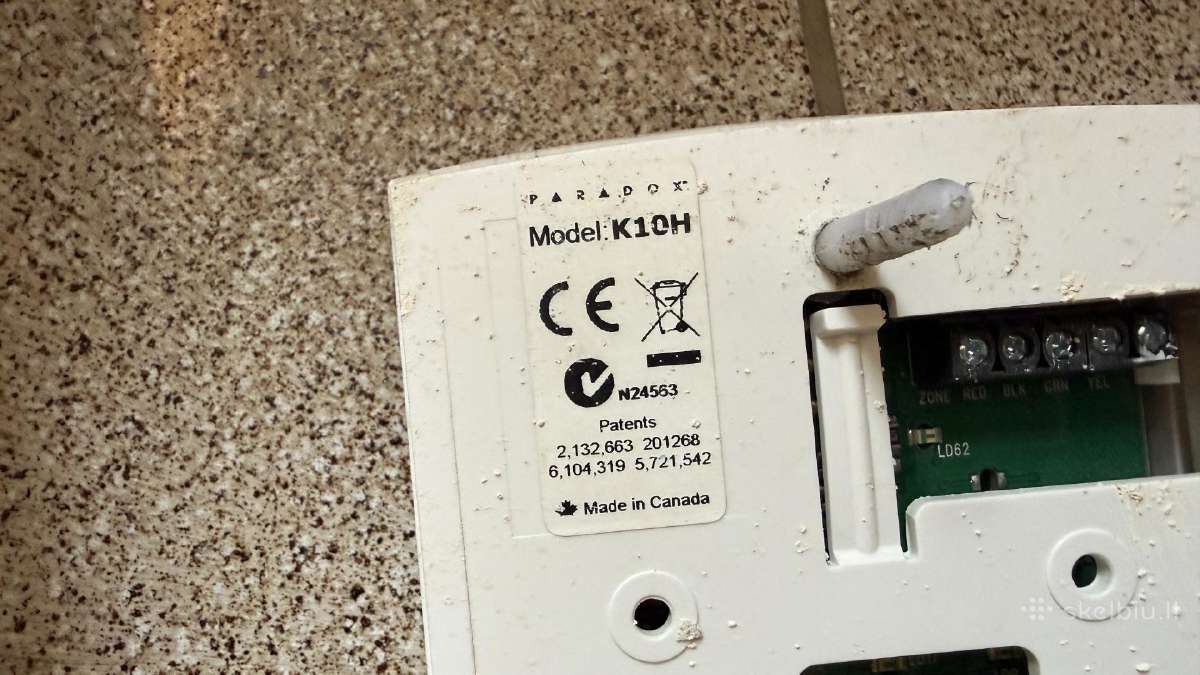 Paradox Sp5500 ir K10h komplektas - nuotraukos Nr. 4