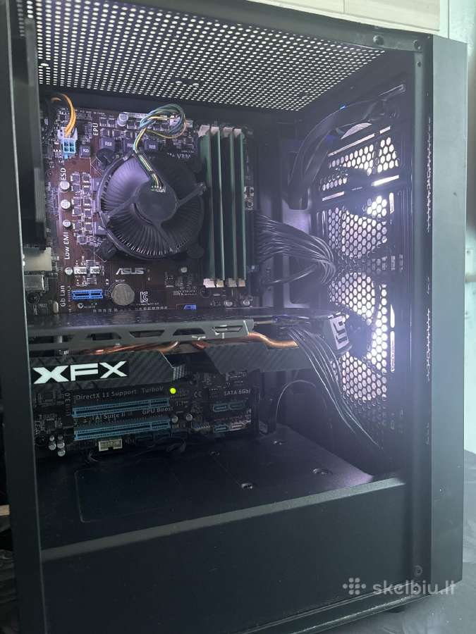 Dalim arba visas i7-3770+ Rx580