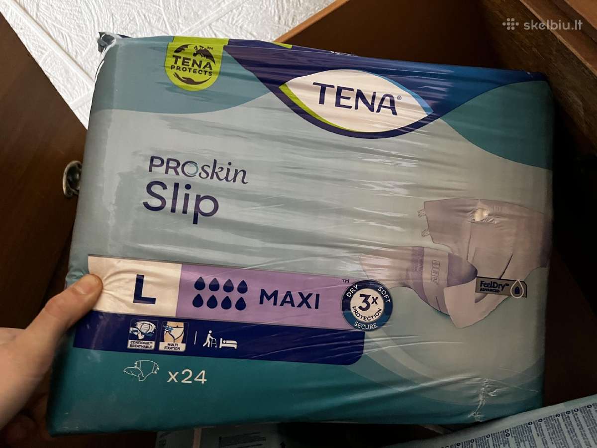 Tena sauskelnės Slip Maxi, L, 24 vnt.