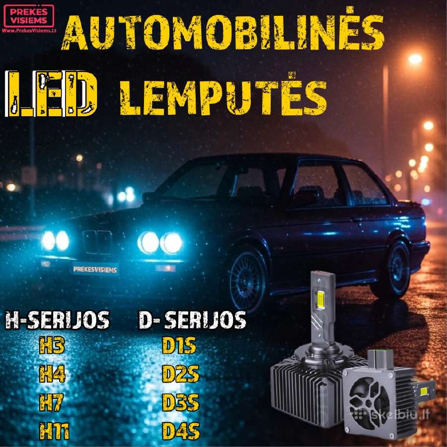Xenon LED Lemputės Marker Angel eyes Pigiausiai