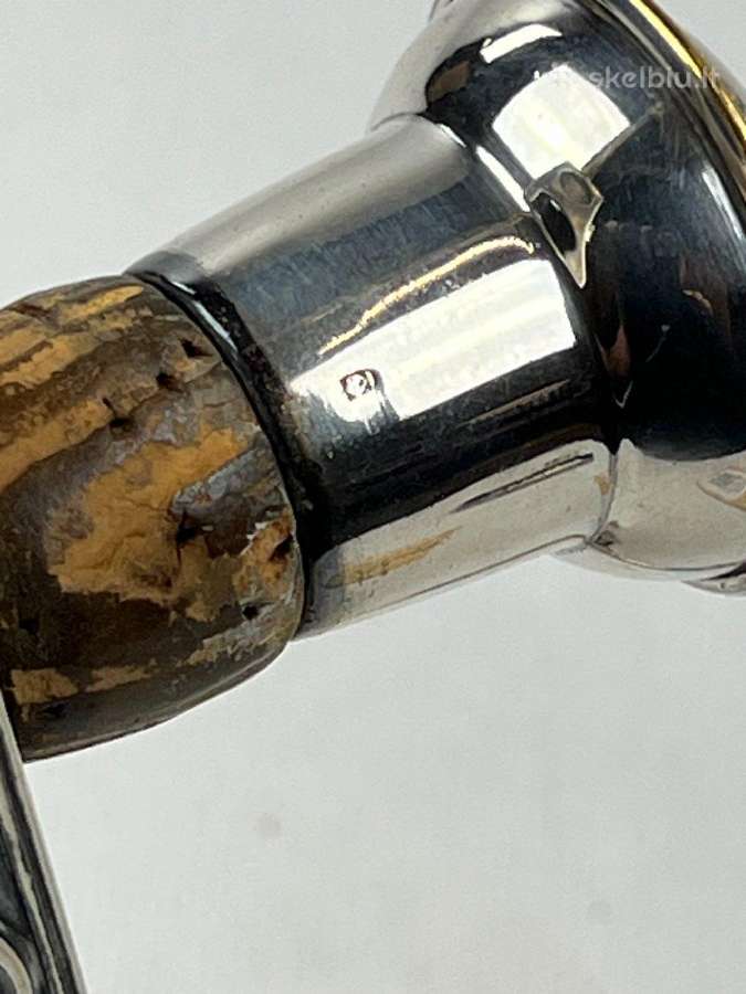 Sidabruoto metalo kamščių komplektas su stovu - nuotraukos Nr. 26