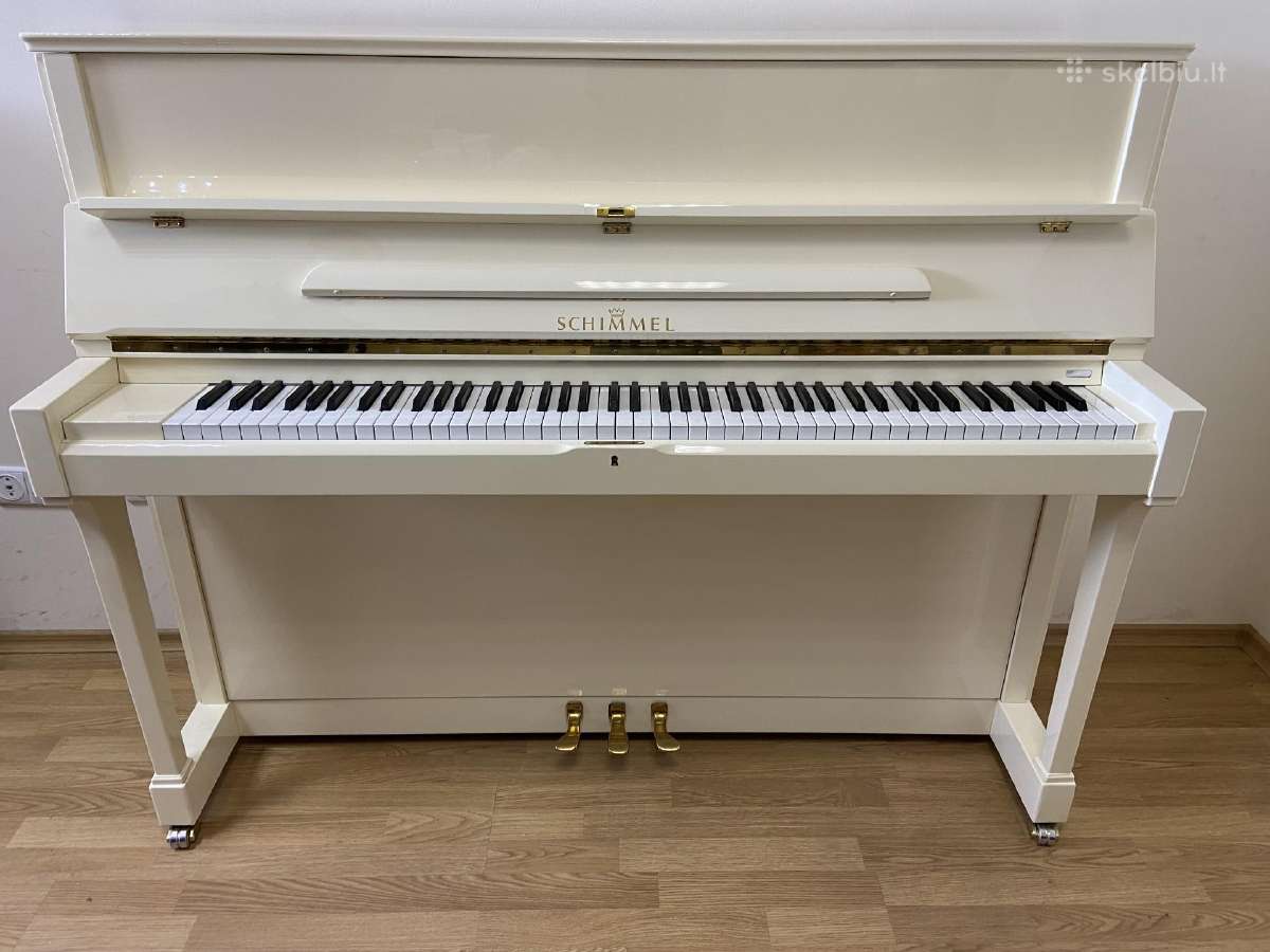 Vokiškas pianinas „Schimmel" 118 mod. Tradition