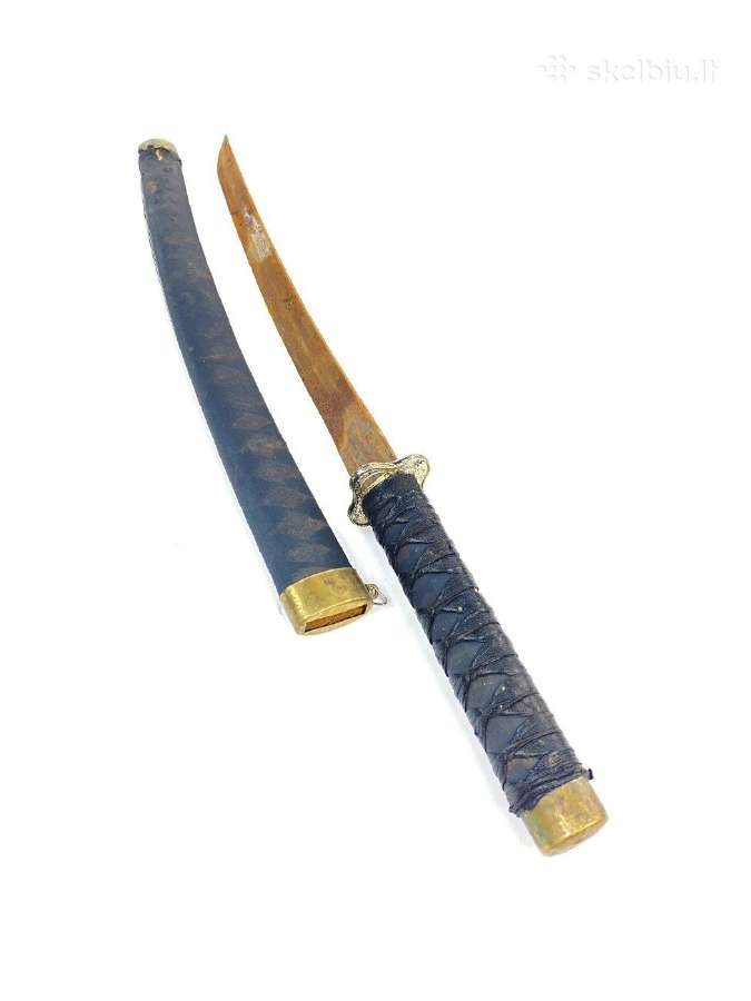 Japoniška katana su žalvariu ir dėklu - nuotraukos Nr. 3