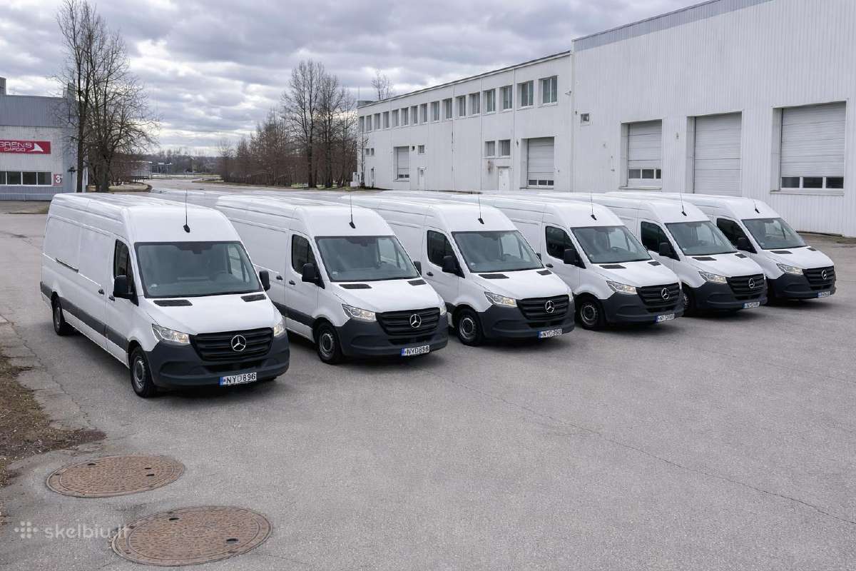 Mikroautobusų nuoma Vilniuje Mercedes Sprinter 40€ - nuotraukos Nr. 9
