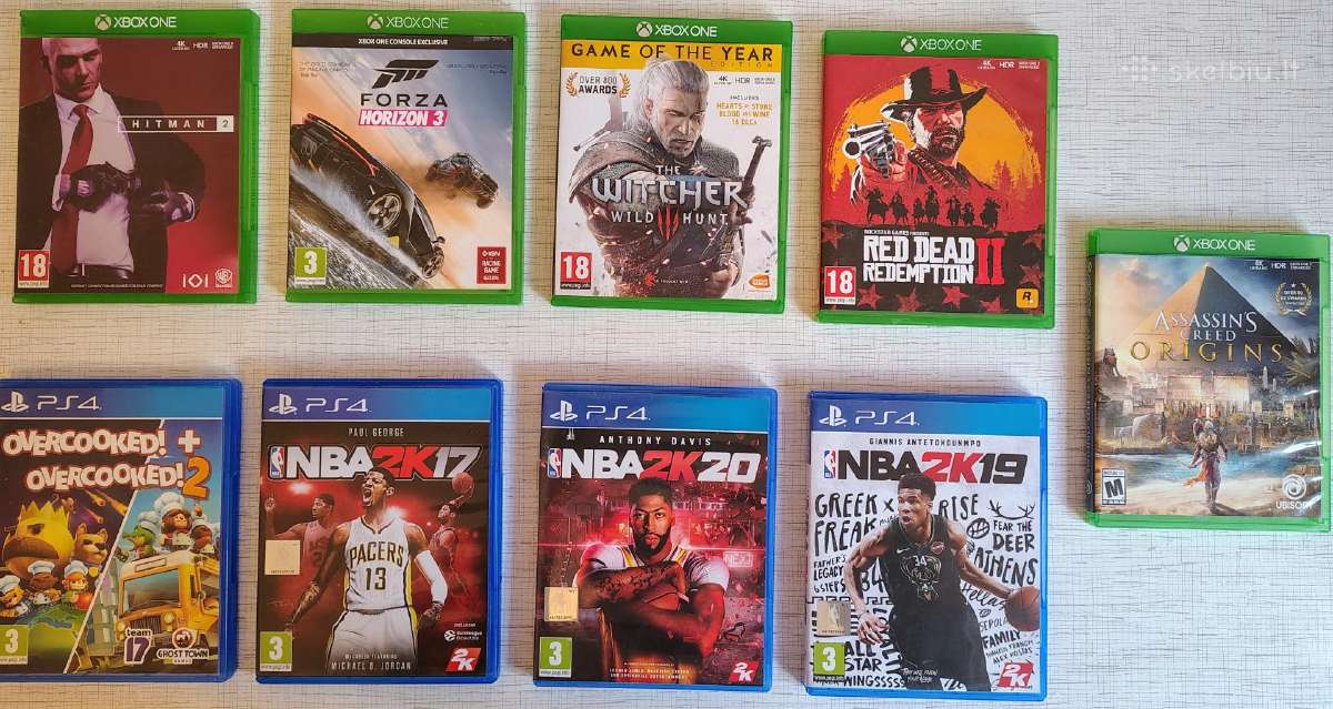Ps4/xbox One žaidimai