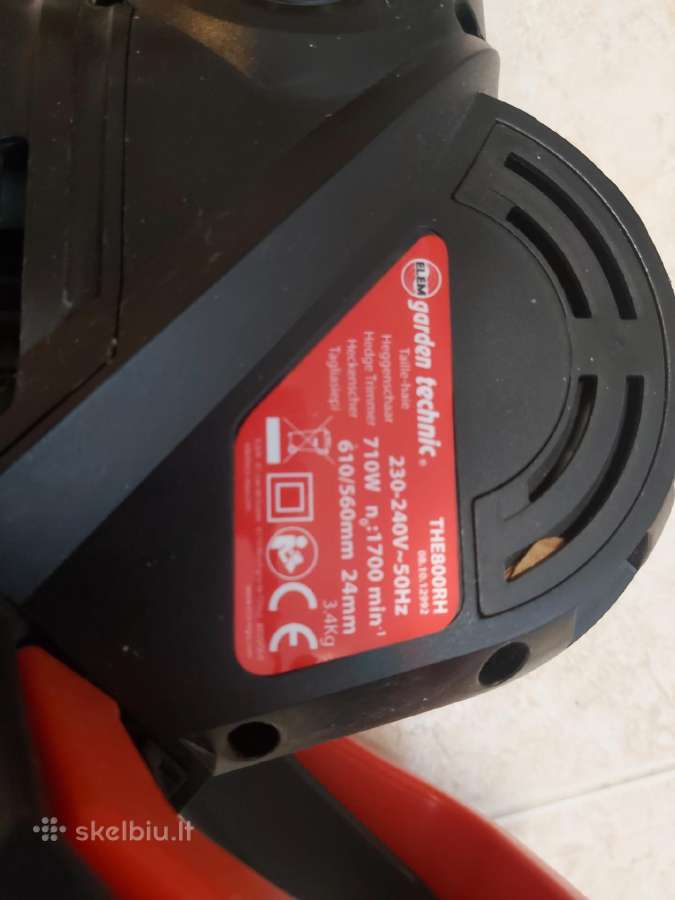 Parduodu krūmams genėti elektrines žirkles.