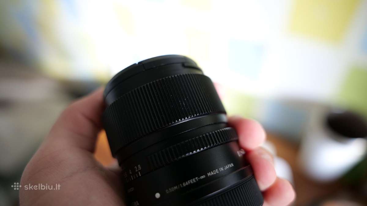 Sigma 90mm F2.8 Dg Contemporary L-mount objektyvas - nuotraukos Nr. 4