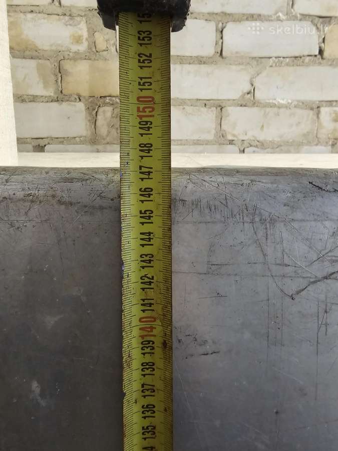 Aliuminio plokštės lakštai 3mm storio naudotos - nuotraukos Nr. 6