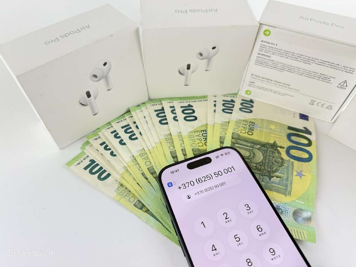 Brangiai Perkame Airpods Visoje Lietuvoje