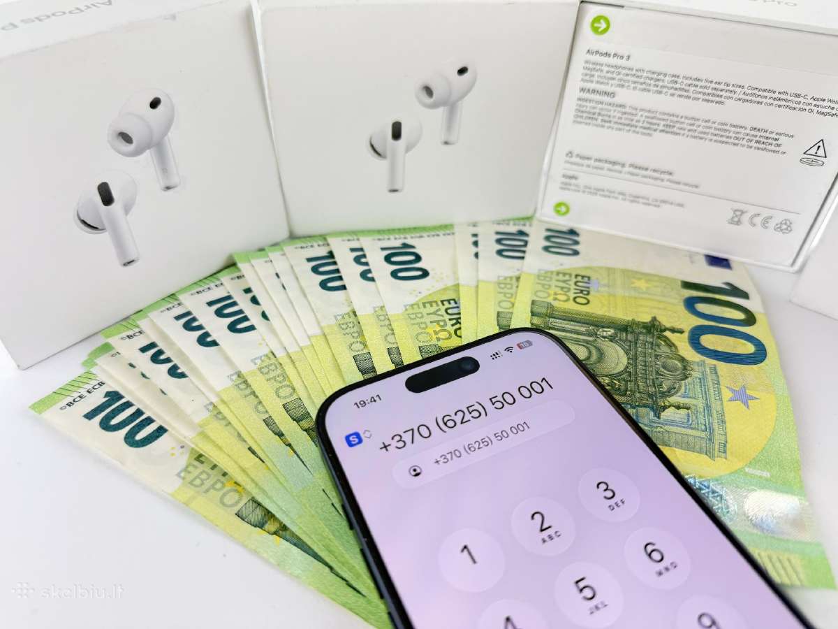 Brangiai Perkame Airpods Visoje Lietuvoje - nuotraukos Nr. 2