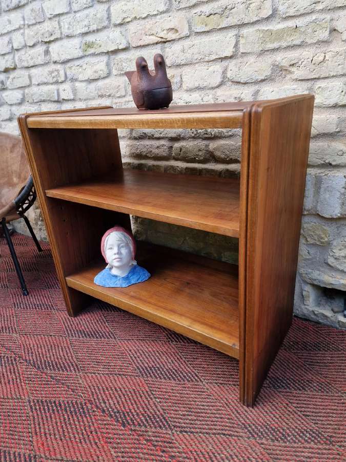 Vintažinė mid century riešutmedžio lentyna - nuotraukos Nr. 25