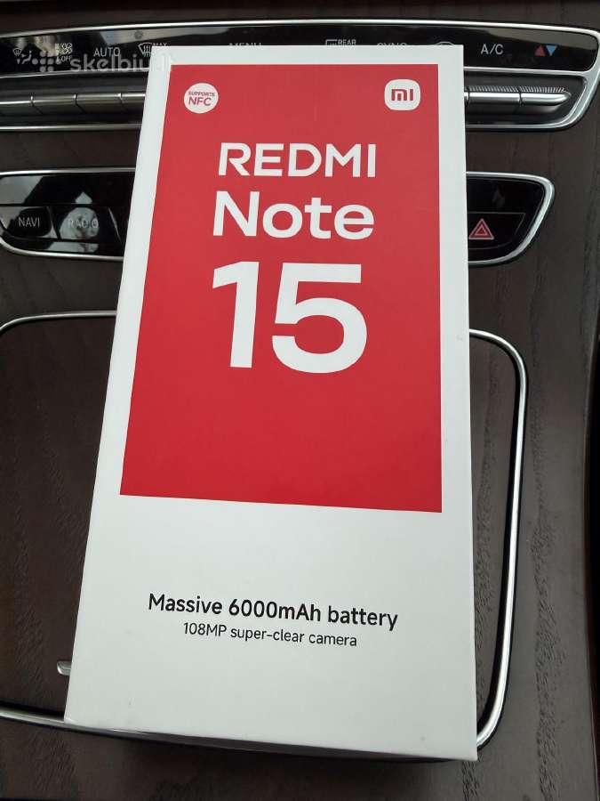 Naujas Xiaomi Redmi Note 15 5G