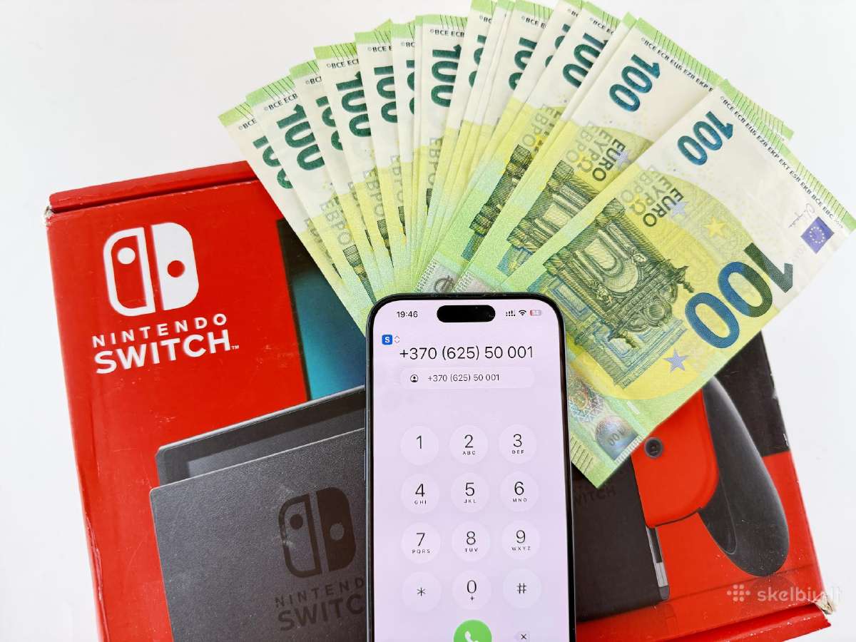 Greitai Brangiai Perkame Nintendo Switch 2 / Oled