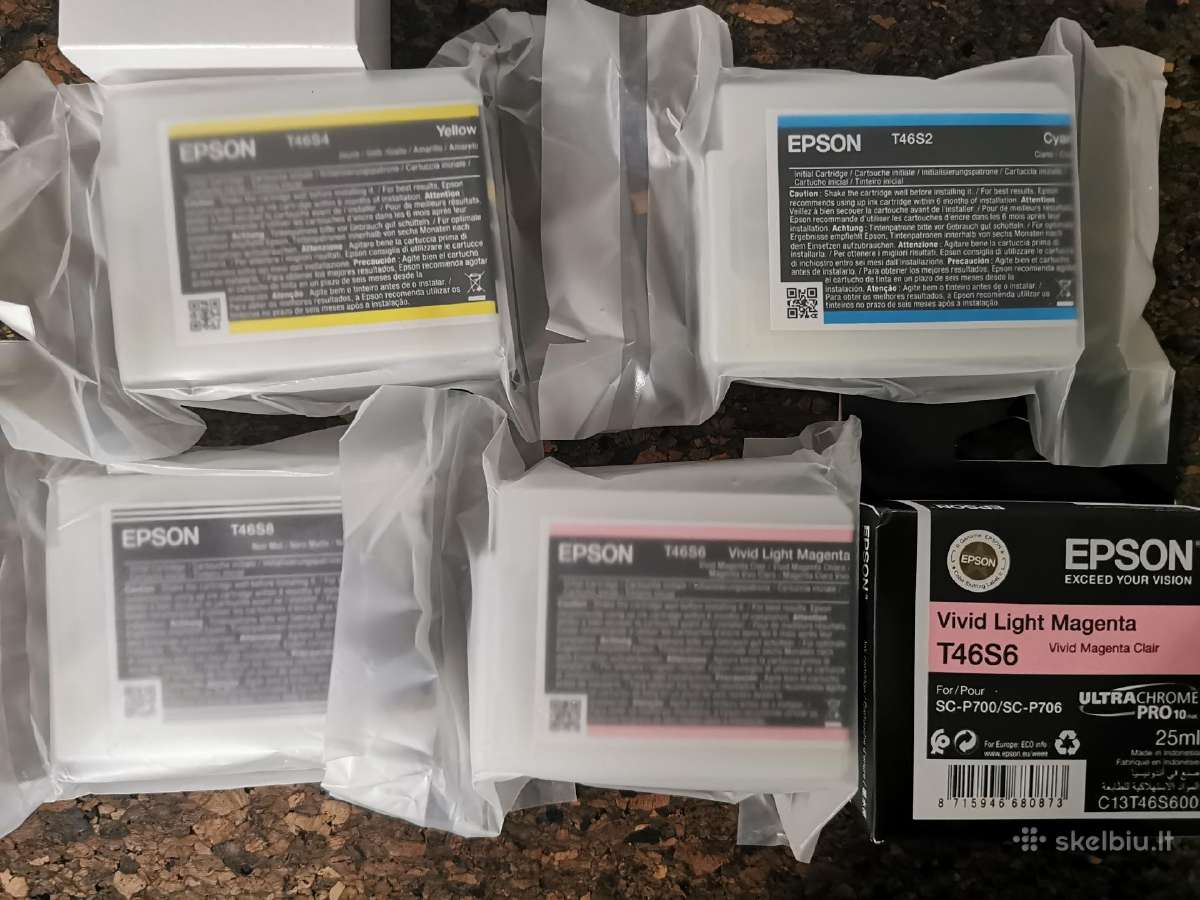 Epson Surecolor P-700 Pro spausdintuvas - nuotraukos Nr. 9