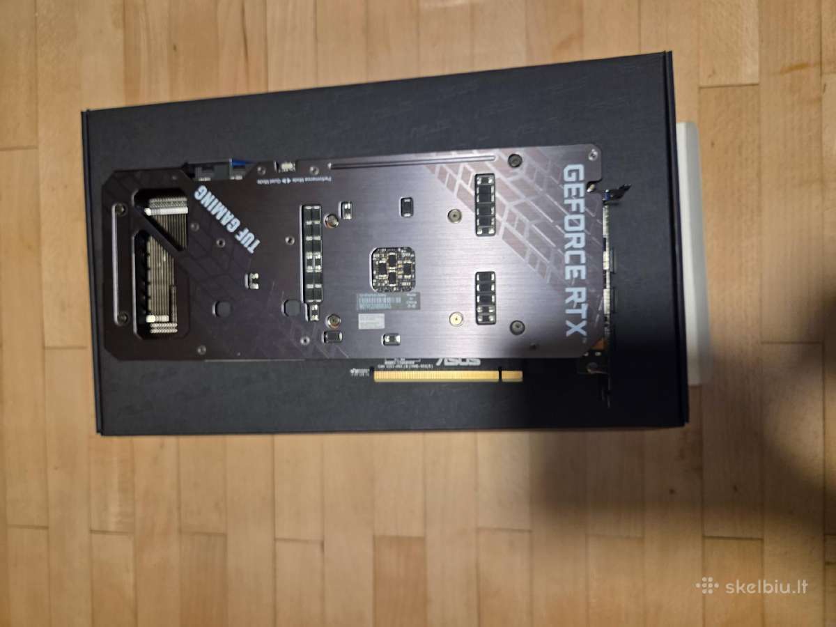 Parduodu vaizdo plokšte Asus Tuf Rtx 3070 - nuotraukos Nr. 3