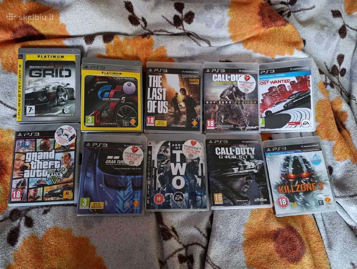 Naudoti PS3 žaidimai