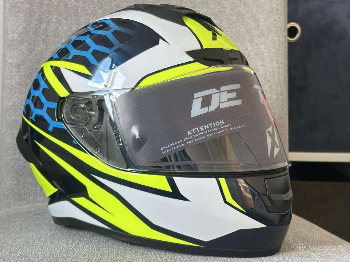 Sportinis motociklo šalmas Dexter dydis M