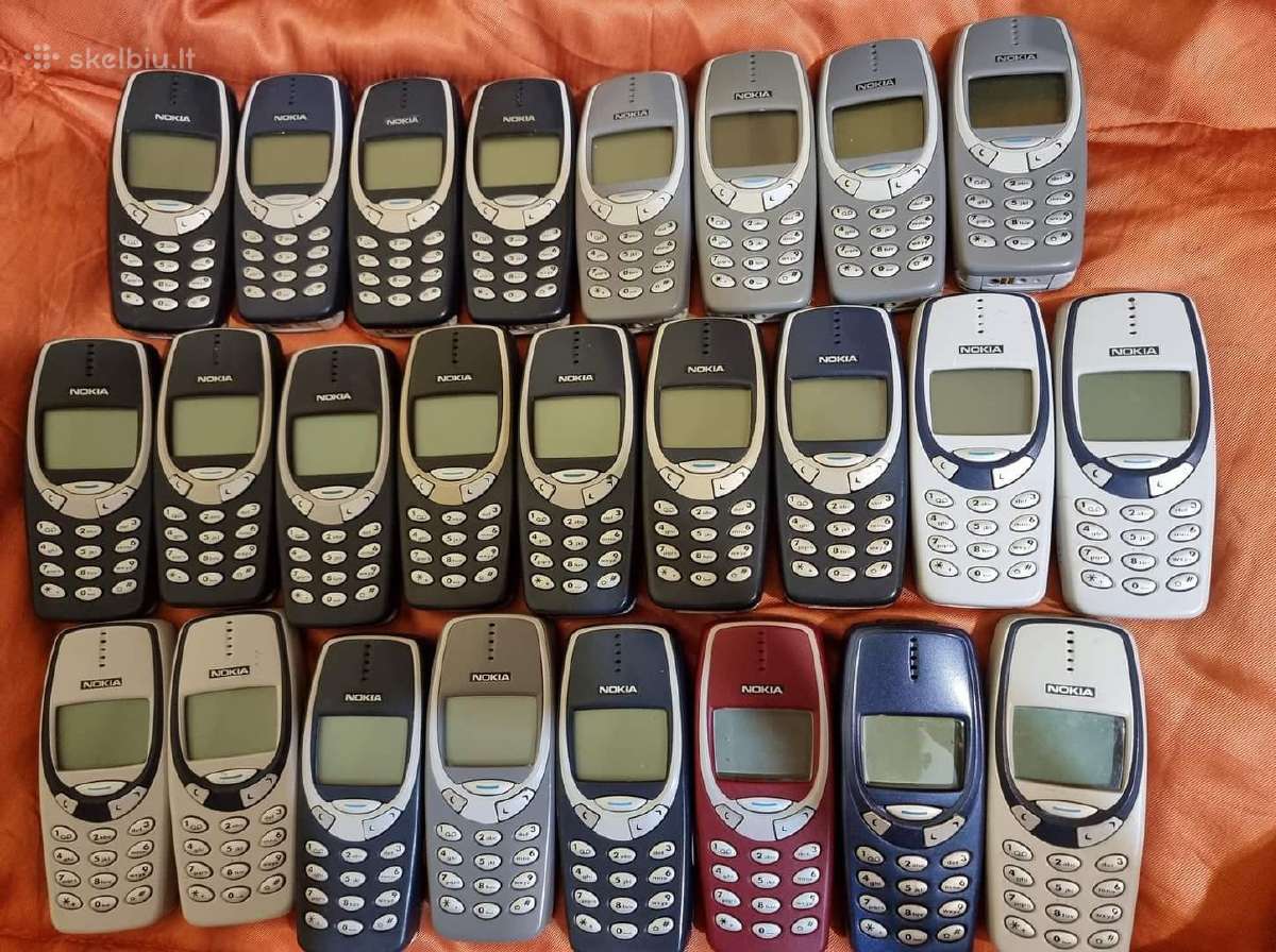 Nokia 3310 Senojo modelio veikiantis