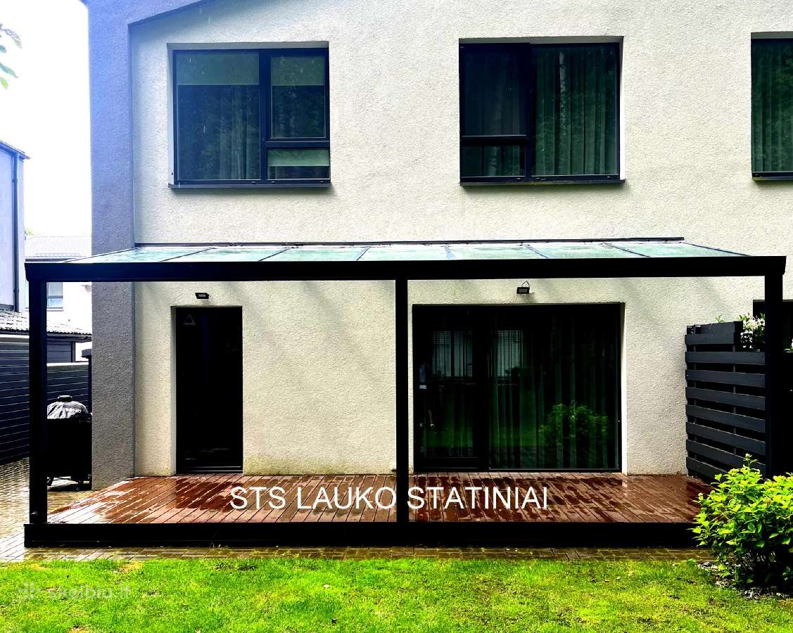Stoginės, terasos, stiklinimas - nuotraukos Nr. 19
