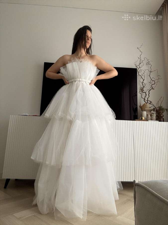 Vestuvinė suknelė M-XL dydžiams