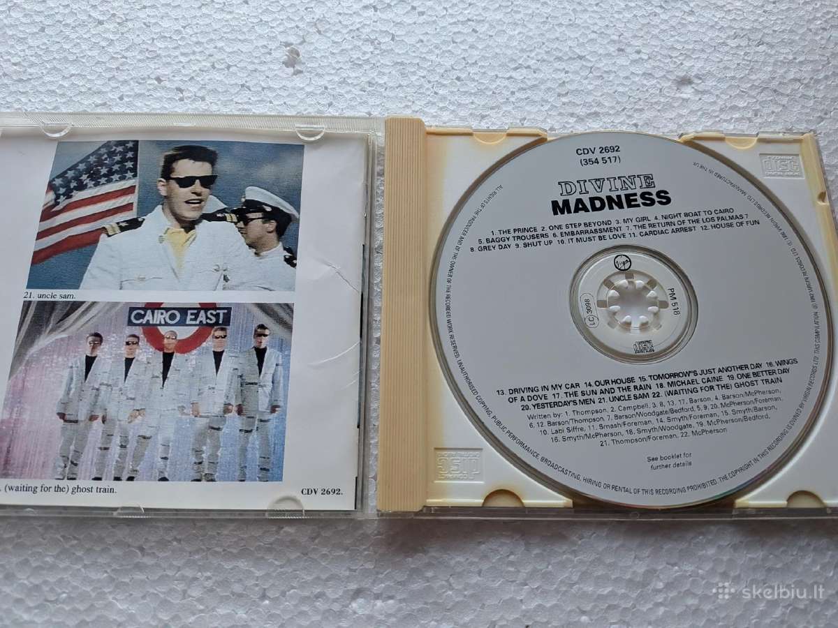 Madness - Divine Madness (CD, Comp) - nuotraukos Nr. 2