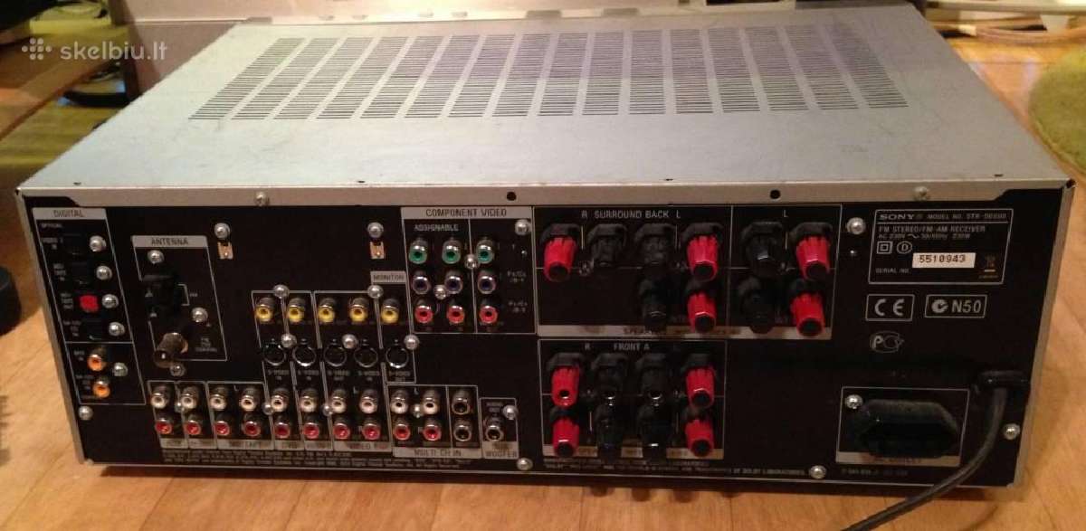 Sony Str-de598 - nuotraukos Nr. 3