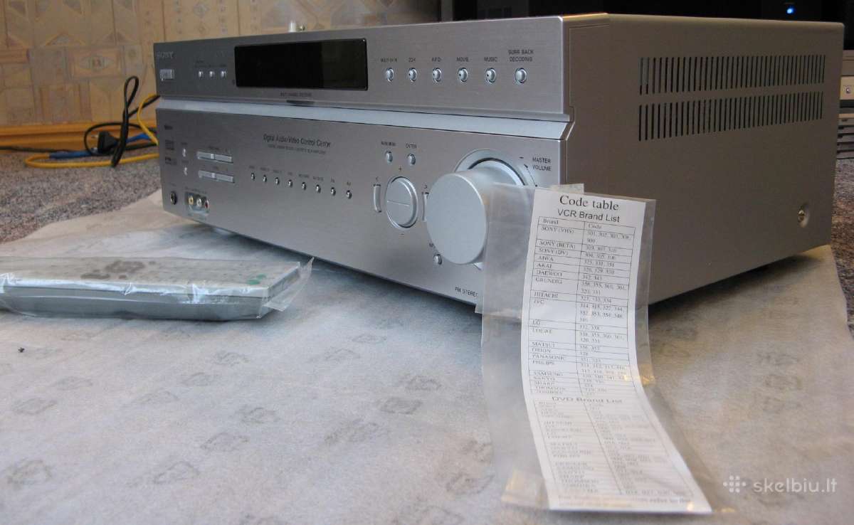 Sony Str-de598 - nuotraukos Nr. 5