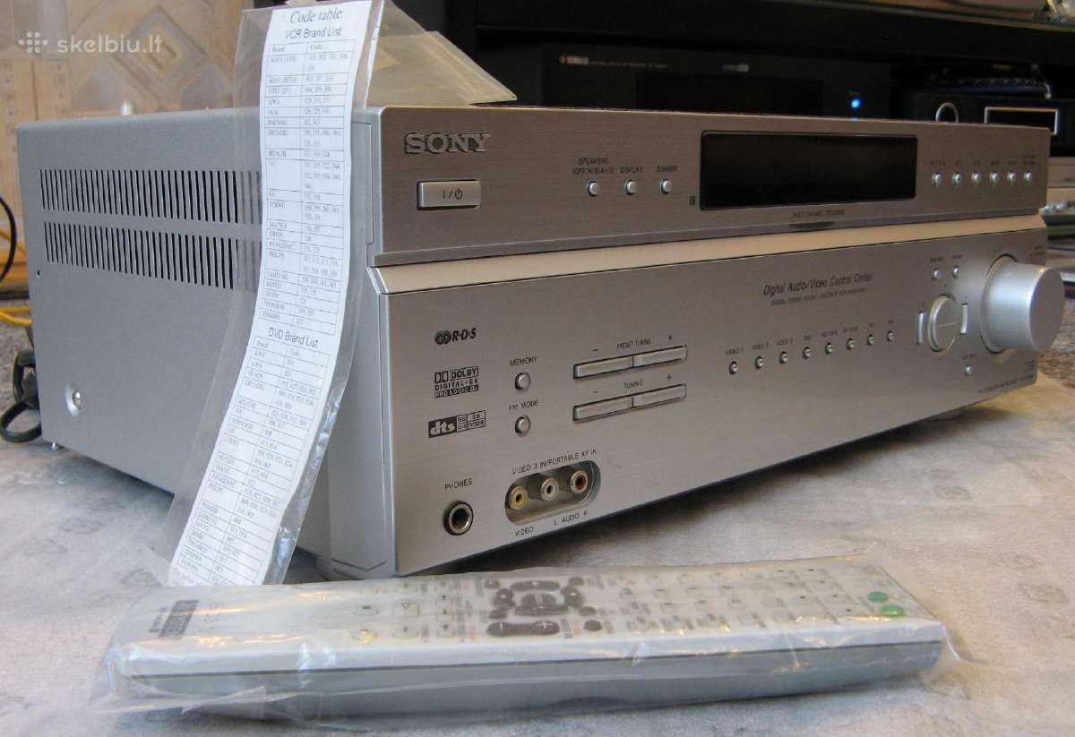 Sony Str-de598 - nuotraukos Nr. 6