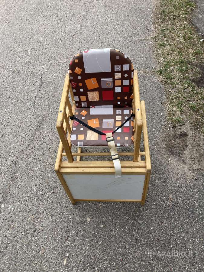 Vaikiška valgymo kėdutė