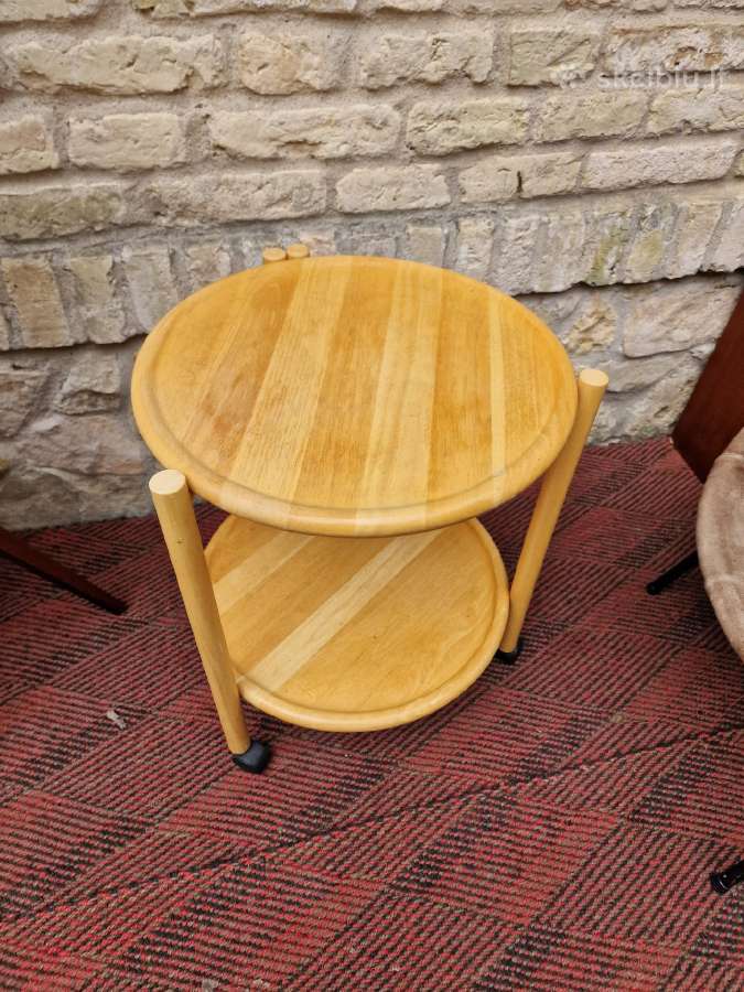 Vintažinis mid century serviravimo staliukas - nuotraukos Nr. 2