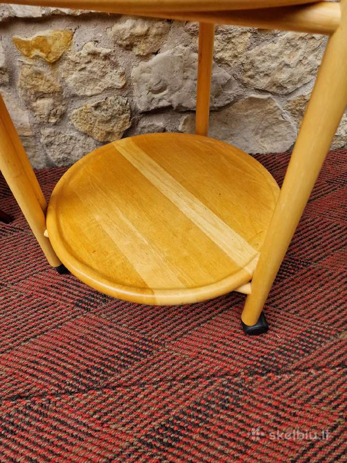 Vintažinis mid century serviravimo staliukas - nuotraukos Nr. 8