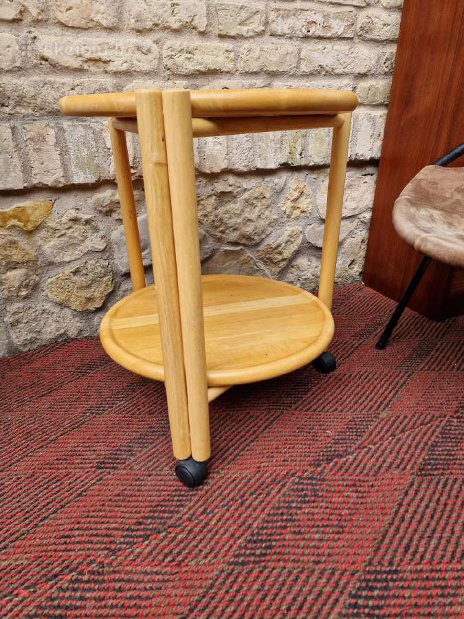 Vintažinis mid century serviravimo staliukas - nuotraukos Nr. 10