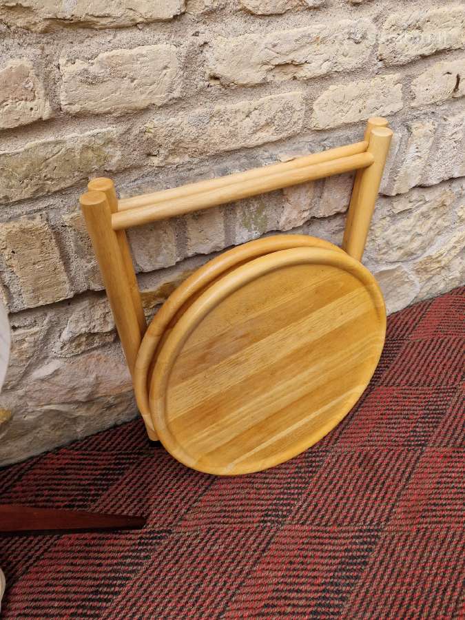 Vintažinis mid century serviravimo staliukas - nuotraukos Nr. 16