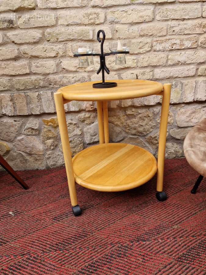 Vintažinis mid century serviravimo staliukas - nuotraukos Nr. 18
