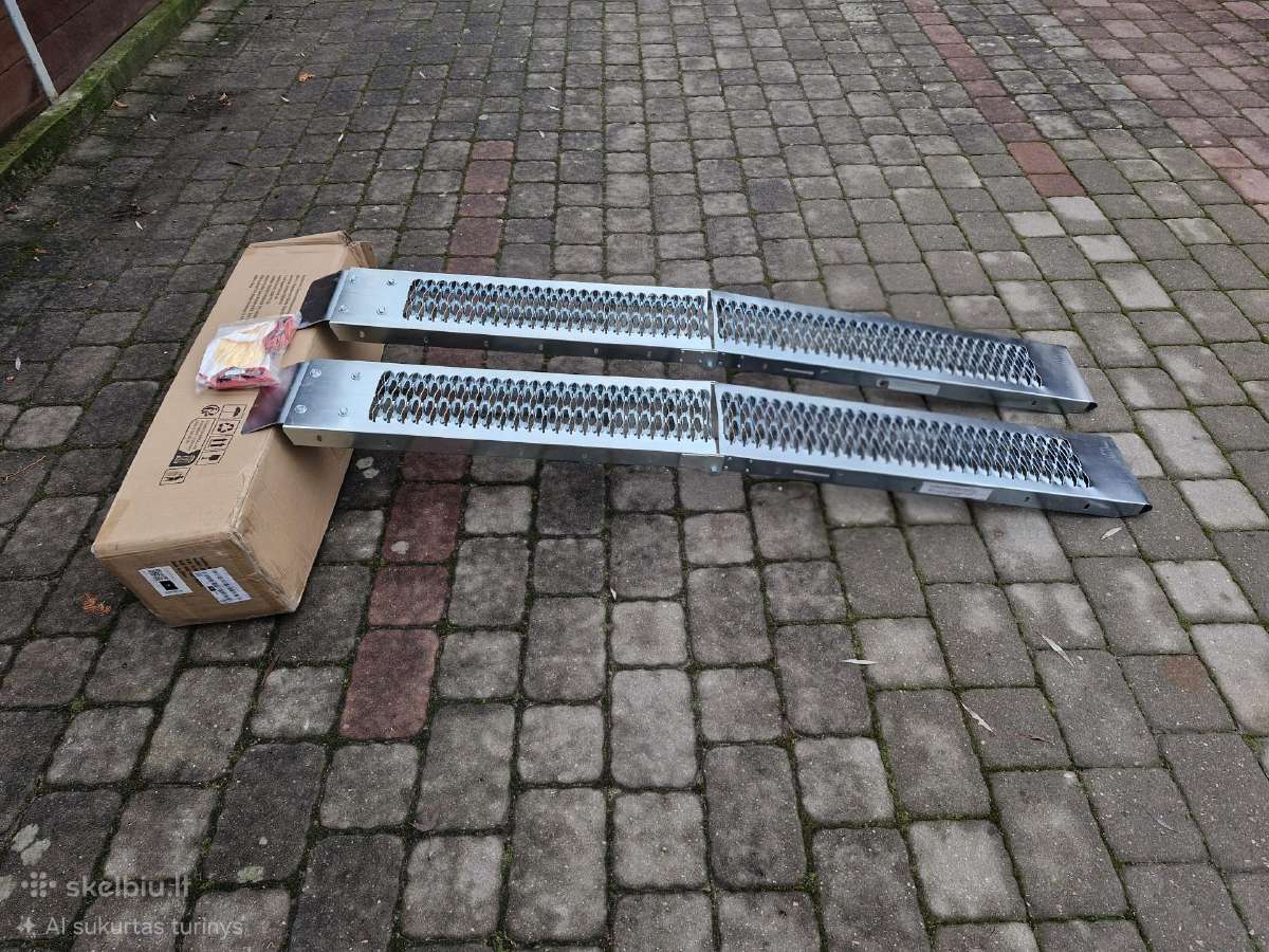 Naujos,sulankstomos užviažiavimo rampos, iki 450kg - nuotraukos Nr. 2