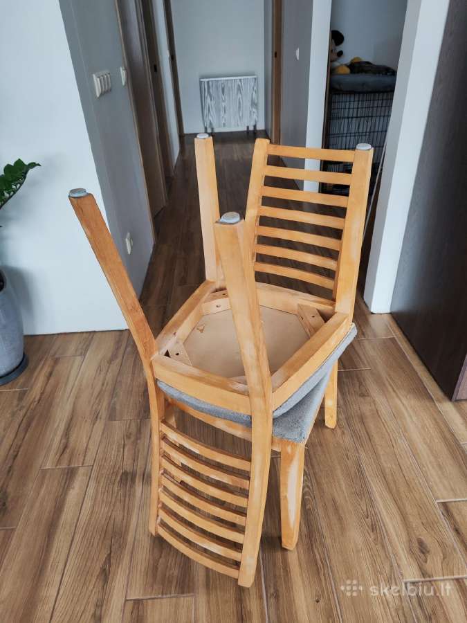 Balinto ąžuolo kėdės - nuotraukos Nr. 3