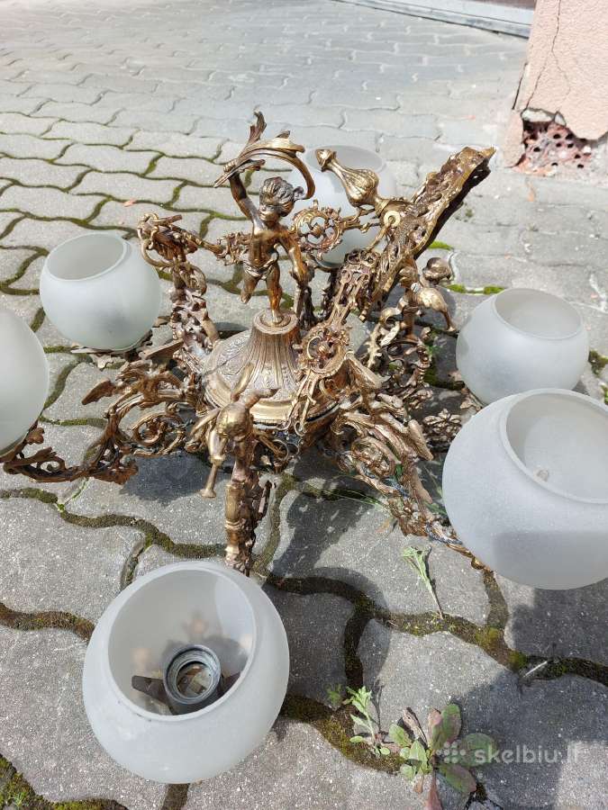 Bronzinis pakabinamas šviestuvas