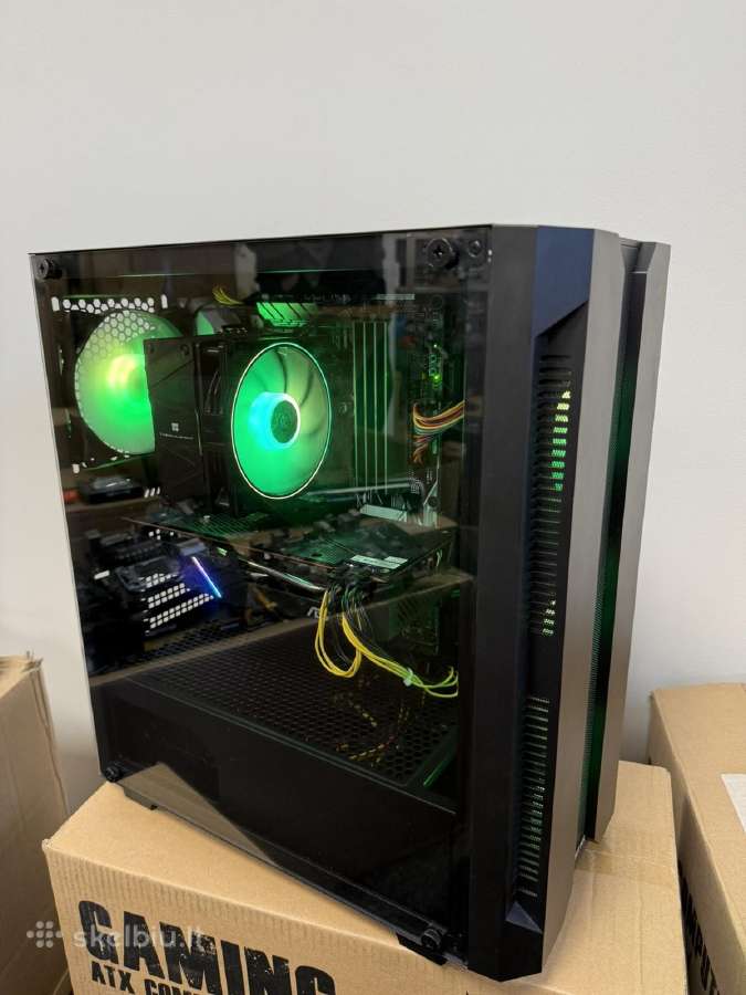 Kompiuteris I7-7700, 16gb, 480gb SSD, Rx 5700 8gb - nuotraukos Nr. 4