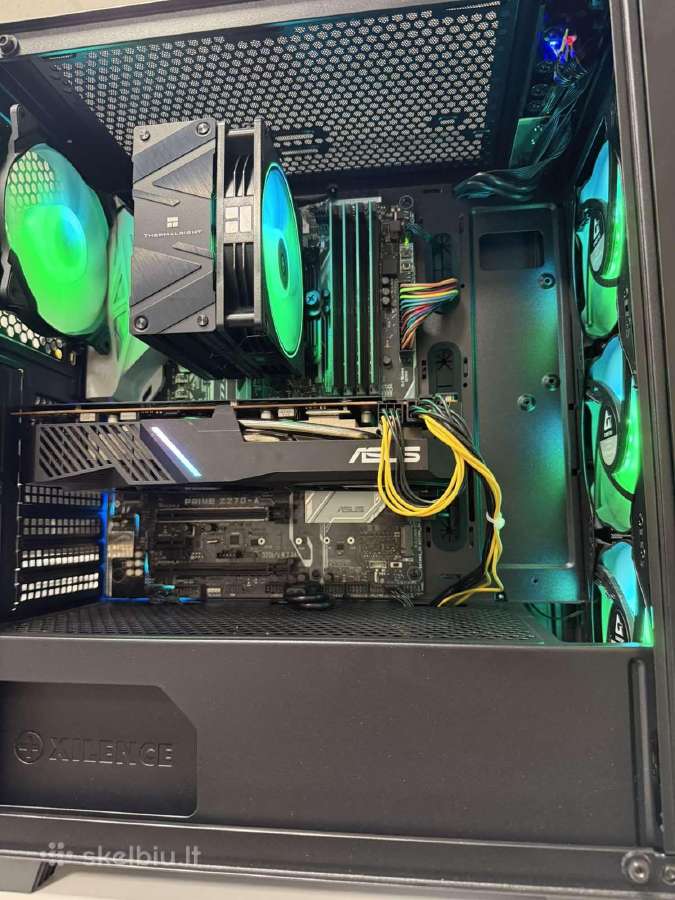 Kompiuteris I7-7700, 16gb, 480gb SSD, Rx 5700 8gb - nuotraukos Nr. 9