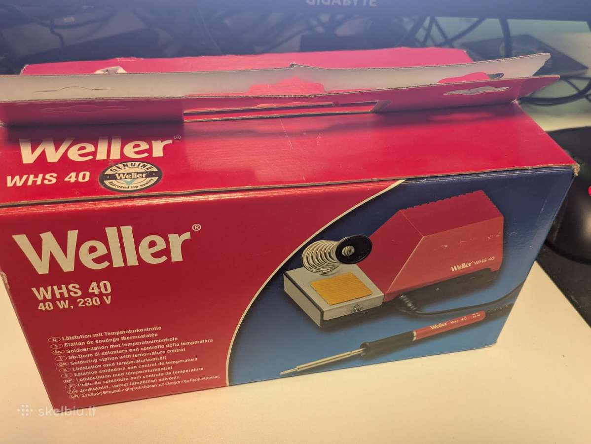 Weller Whs40 litavimo stotelė