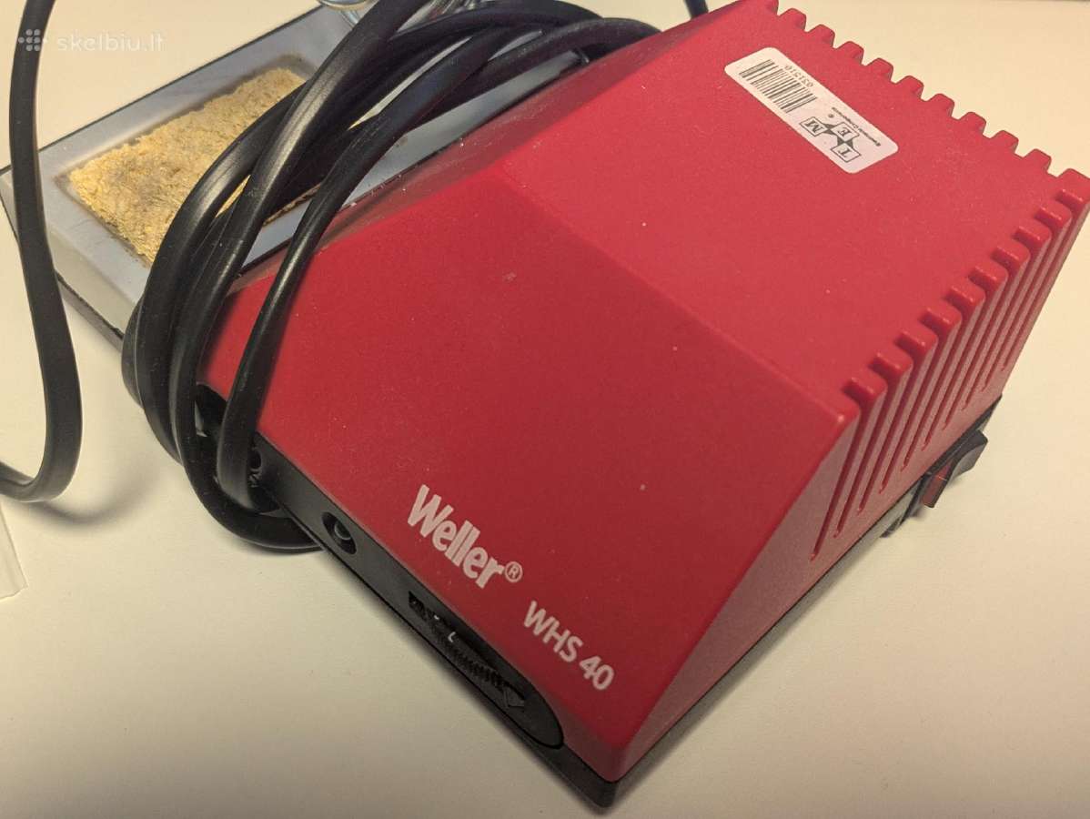 Weller Whs40 litavimo stotelė - nuotraukos Nr. 5