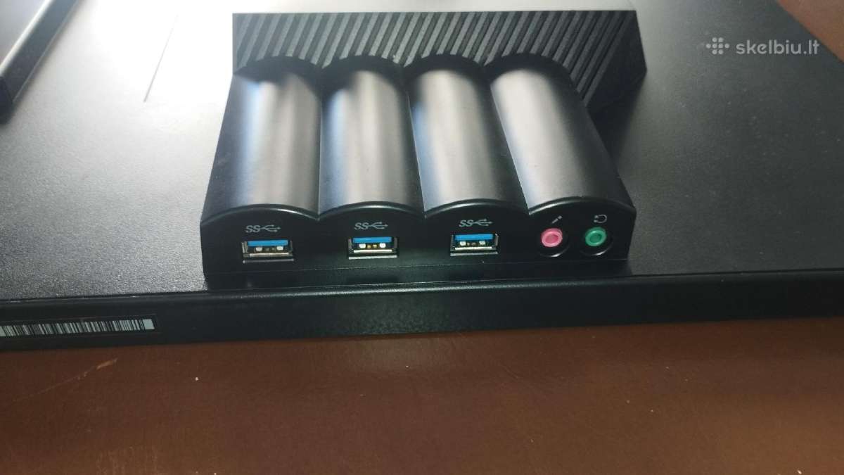 Fullhd monitorius su kamera, kolonėlėmis, Usb3 hub - nuotraukos Nr. 3