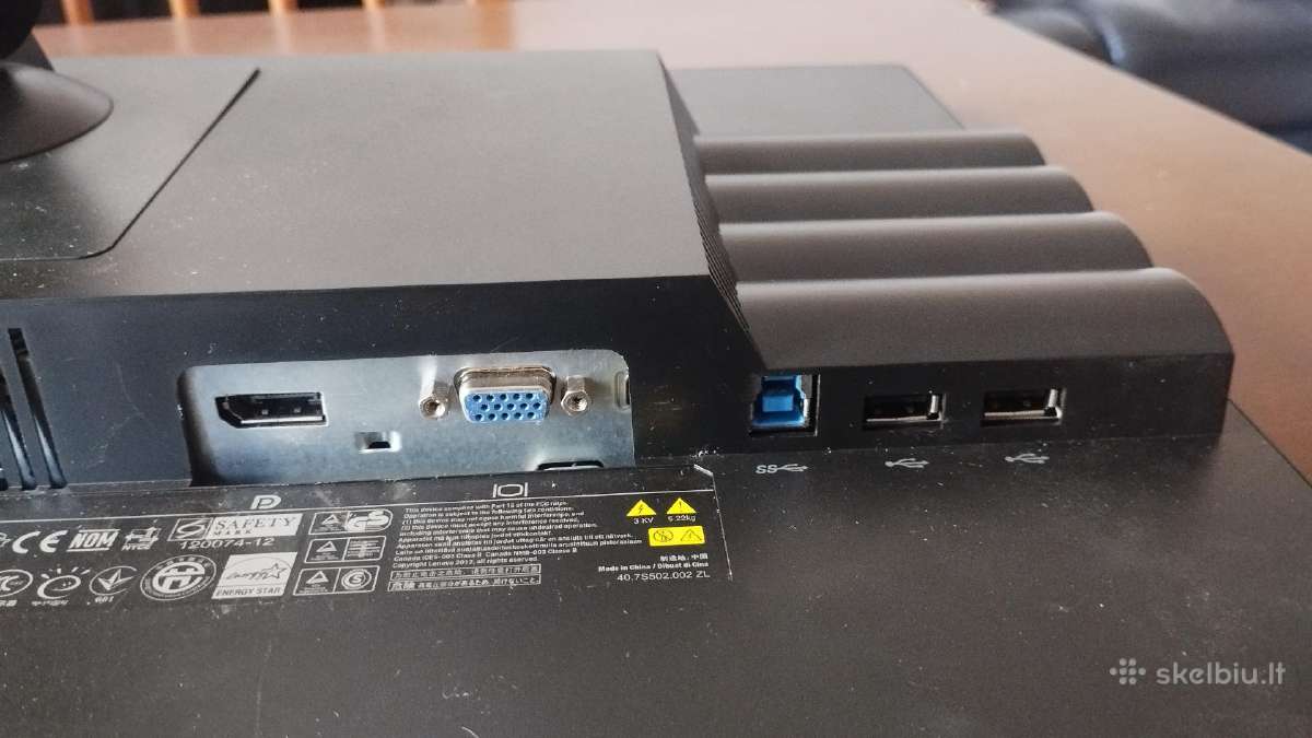 Fullhd monitorius su kamera, kolonėlėmis, Usb3 hub - nuotraukos Nr. 2