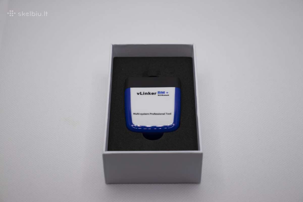 Vgate vlinker Bm+ Bluetooth diagnostikos adapteris - nuotraukos Nr. 4