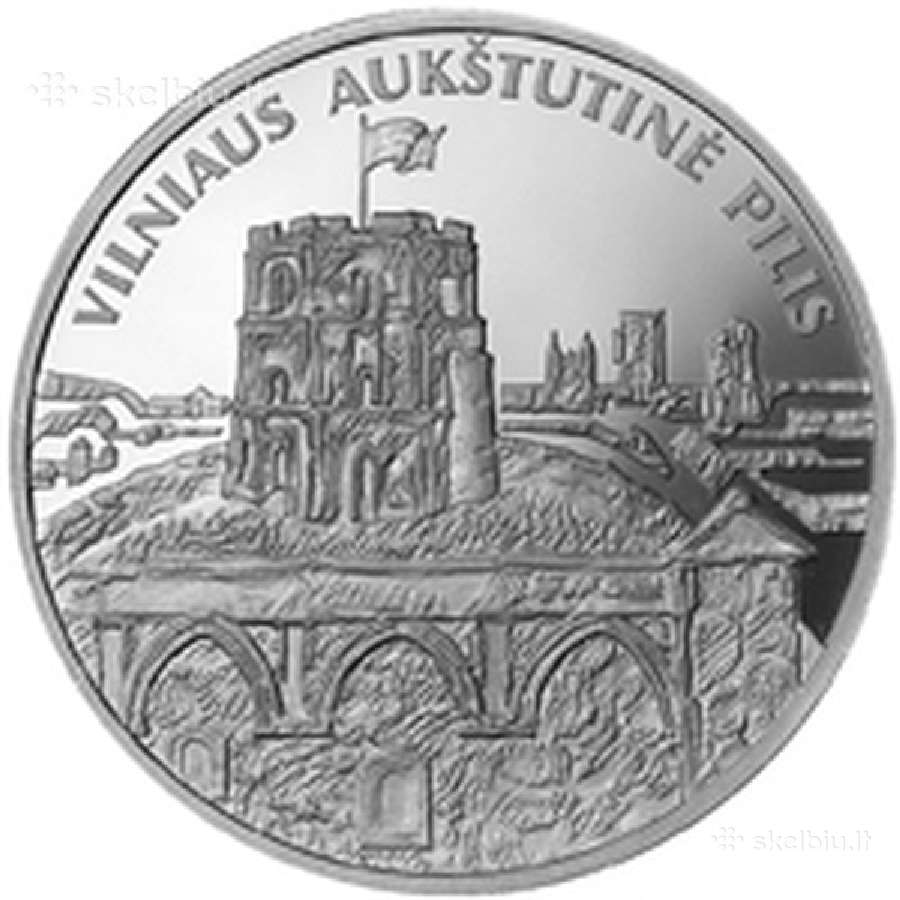 Vilniaus aukštutinė pilis kaina 100 euru.