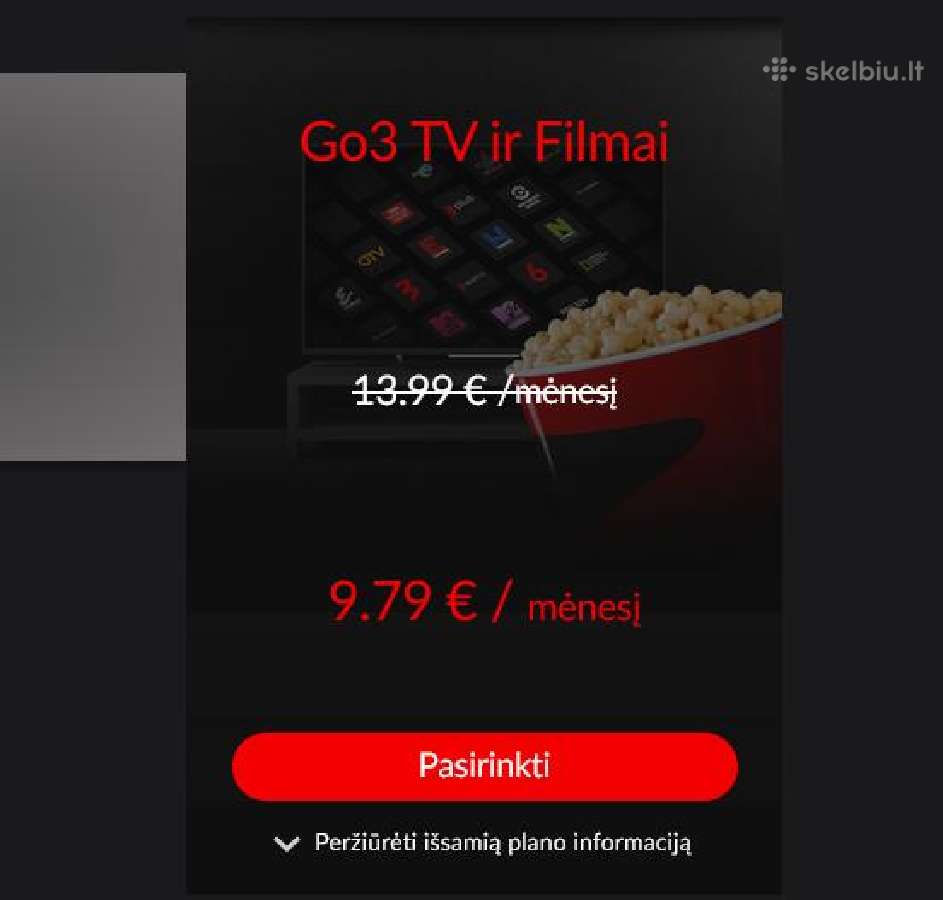 Go3 nuolaidos kodas (-30%)