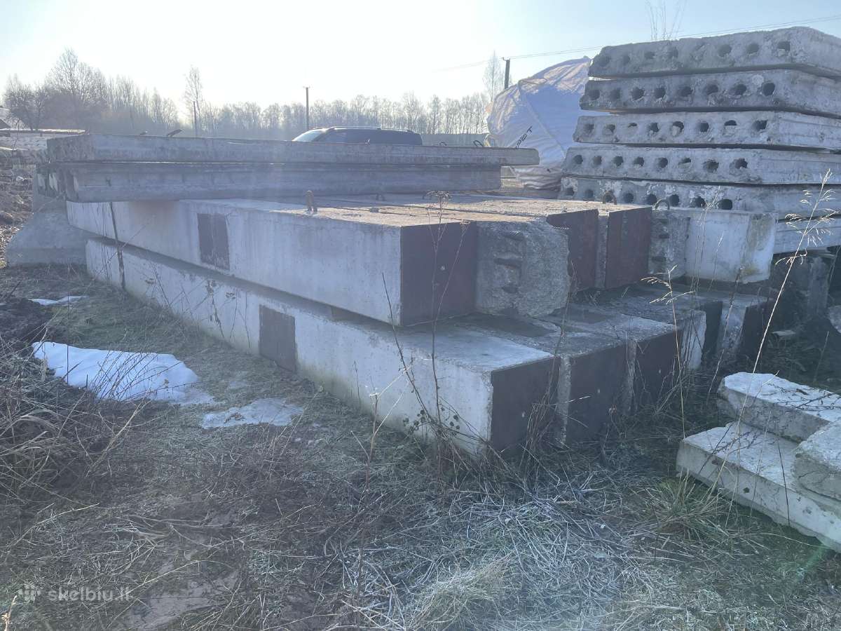 Parduodamos statybinės medžiagos