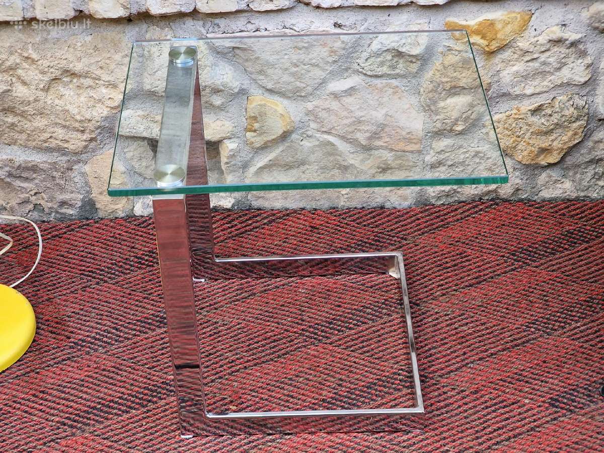 Vintažinis mid century Bauhaus st.staliukas - nuotraukos Nr. 12